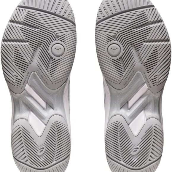ASICS Women's Gel-Game 9 Tennis Shoes, 7.5, White/Pure Silver - Picture 8 of 13